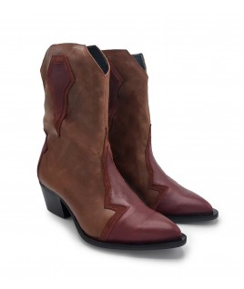 Thunder Boots In Burgundy